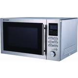 Sharp Countertop - Stainless Steel Microwave Ovens Sharp R-82STM-A Stainless Steel