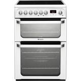 Electric Ovens - Self Cleaning Cookers Hotpoint HUE61P S White