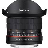 Samyang Camera Lenses Samyang 12mm F2.8 ED AS NCS Fisheye for Fuji X