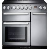 90cm induction hob Rangemaster Nexus NEX90EISS/C 90cm Electric Range Cooker with Induction Hob Stainless Steel