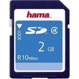 2 GB - USB 2.0 Memory Cards & USB Flash Drives Hama SD 2GB