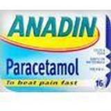 Pfizer Fever Relief - Pain & Fever Medicines Anadin Paracetamol 500mg 16pcs Tablet