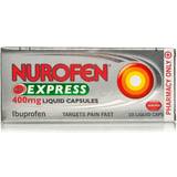 Ibuprofen Medicines Nurofen Express 400mg 10pcs Liquid Capsule