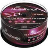 MediaRange CD Optical Storage MediaRange CD-R 700MB 52x Spindle 50-Pack