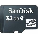 Class 4 Memory Cards SanDisk MicroSDHC Class 4 32GB