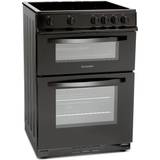 60cm - Electric Ovens Cookers Montpellier MDC600FK Silver, Black, White