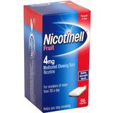Novartis Nicotine Gums Medicines Nicorette Fruit 4mg 96pcs Chewing Gum