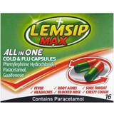 Cold - Paracetamol - Sore Throat Medicines Lemsip Max All In One Cold & Flu 500mg 16pcs Capsule