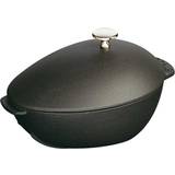 Staub Mussel Pots Staub Cast Iron with lid 2 L