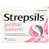 Cold - Relieve & Prevent Medicines Strepsils Strawberry Sugar Free 1.2mg 36pcs Lozenge