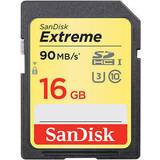 SanDisk Extreme SDHC Class 10 UHS-I U3 90/40MB/s 16GB