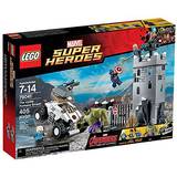 The Hulk Building Games Lego Super Heroes The Hydra Fortress Smash 76041