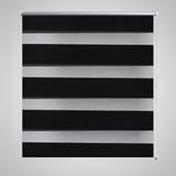 Brown Curtains & Accessories vidaXL Zebra (240195) 70x120cm
