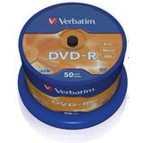 -R Optical Storage Verbatim DVD-R 4.7GB 16x Spindle 50-Pack