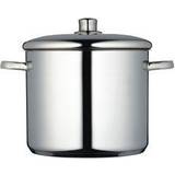 Silver Casseroles KitchenCraft Master Class Stock Pot 11L with lid 11 L