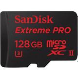 Sandisk extreme pro 128gb SanDisk Extreme Pro MicroSDXC UHS-II U3 128GB