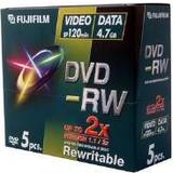 Fujifilm DVD-RW 4.7GB 2x Jewelcase 5-Pack