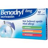 Adult - Asthma & Allergy Medicines Benadryl 8mg 12pcs Capsule