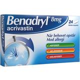 Johnson & Johnson Fever Relief - Pain & Fever Medicines Benadryl 8mg 24pcs Capsule