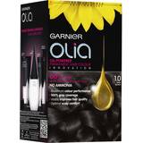 Ammonia Free Permanent Hair Dyes Garnier Olia Permanent Hair Colour #1.0 Deep Black