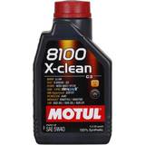 Fully Synthetic Motor Oils Motul 8100 X-Clean 5W-40 Motor Oil 1L