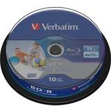 -R - Blu-ray Optical Storage Verbatim BD-R 25GB 6x Spindle 10-Pack Inkjet