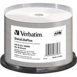 Verbatim CD-R No ID Brand 700MB 52x Spindle 50-Pack Wide Thermal