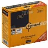 Intenso Optical Storage Intenso CD-R 700MB 52x Slimcase 10-Pack