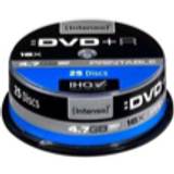 Intenso DVD+R 4.7GB 16x Spindle 25-Pack Inkjet