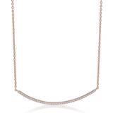 Sif Jakobs Fucino Necklace - Rose Gold/White