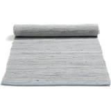 Rag Rugs Carpets Rug Solid Cotton Grey 60x90cm