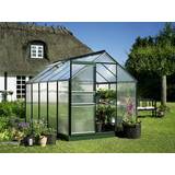 Halls Greenhouses Popular 106 6.2m² Aluminum Polycarbonate