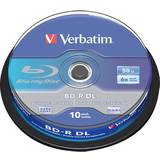 50 GB - Blu-ray Optical Storage Verbatim BD-R 50GB 6x Spindle 10-Pack