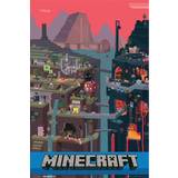 GB Eye Minecraft World Poster