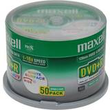 Maxell DVD Optical Storage Maxell DVD+R 4.7GB 16x Spindle 50-Pack Inkjet