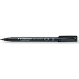 Black Touch Pen Staedtler Lumocolor Superfine Marker FIne Black