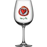 Kosta Boda Friendship You & Me Wine Glass 50cl