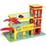 Toy Garage on sale Le Toy Van Dino's Red Garage