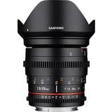 Samyang Canon EF - ƒ/1.9 Camera Lenses Samyang 20mm T1.9 ED AS UMC for Canon EF