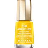 Yellow Nail Polishes Mavala Mini Nail Color #128 Acid Yellow 5ml