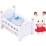 Bunnys - Soft Dolls Dolls & Doll Houses Sylvanian Families Chocolate Rabbit Baby Set 5017