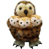 Owl Dolls & Doll Houses The Puppet Company Tawny Owl with 3 Babies Hide Aways