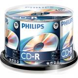 Philips CD Optical Storage Philips CD-R 700MB 52x Spindle 50-Pack