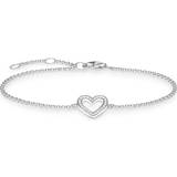 Thomas Sabo Jewellery Thomas Sabo Heart Bracelet - Silver/White