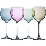 LSA International Wine Glasses LSA International Polka White Wine Glass 40cl 4pcs