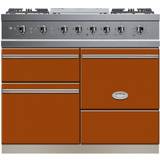Dual Fuel Ovens Gas Cookers Lacanche Moderne Macon LMCF1053EE Brown