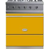 70cm Gas Cookers Lacanche Moderne Cormatin LMG741G Yellow