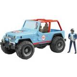 Bruder Play Set Bruder Jeep Cross Country Racer Blue with Driver 02541