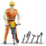 Bruder Play Set Bruder Construction Worker with Accessories 60020