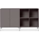 Purple Cabinets Montana Furniture Pair Sideboard 139.2x82.2cm